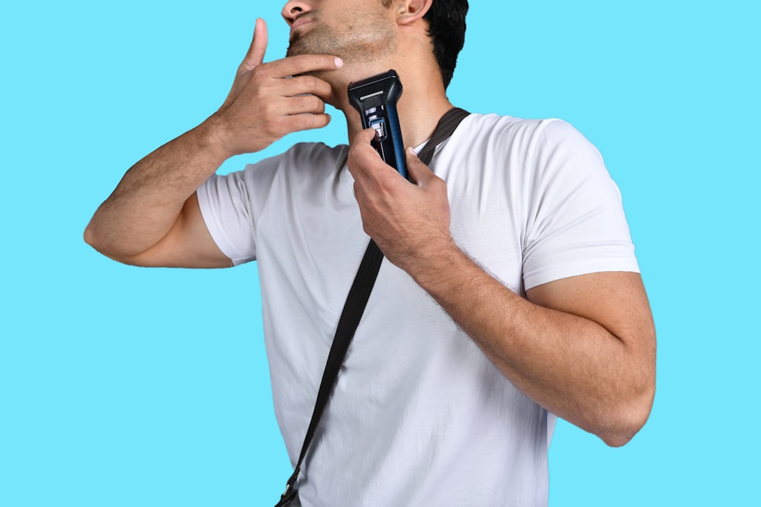 a man holding a phone