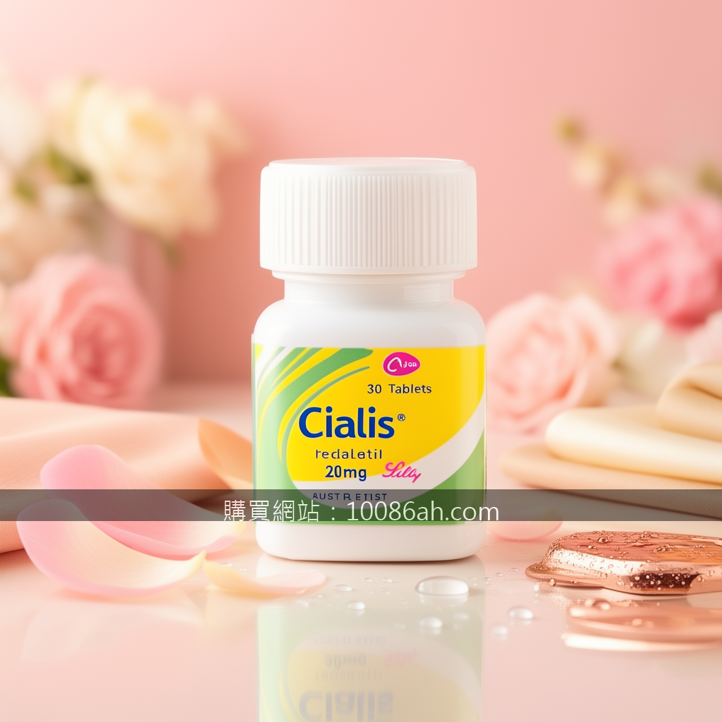 Luxurious beauty and skincare product photography.
Subject: Place the Cialis 20m